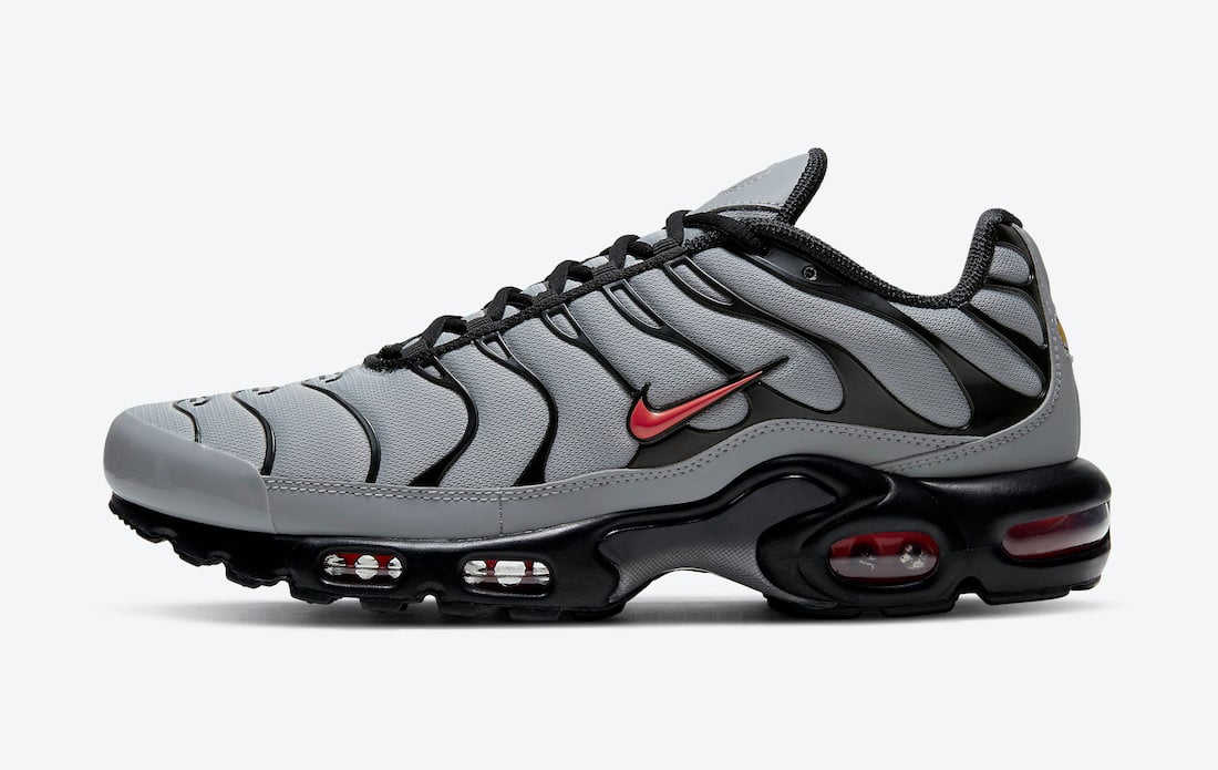 Nike Air Max Plus Grey Black Red DC1936-002 Release Date Info