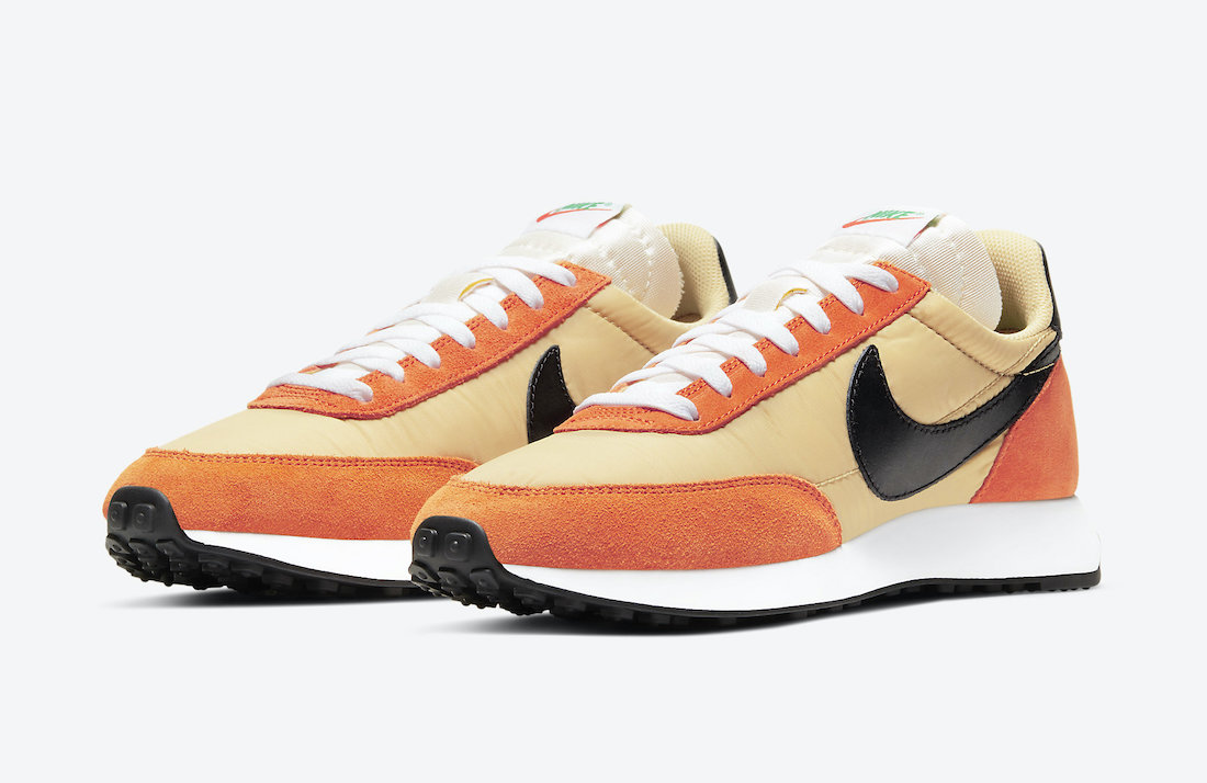 Nike Air Tailwind 79 in Team Gold and Starfish