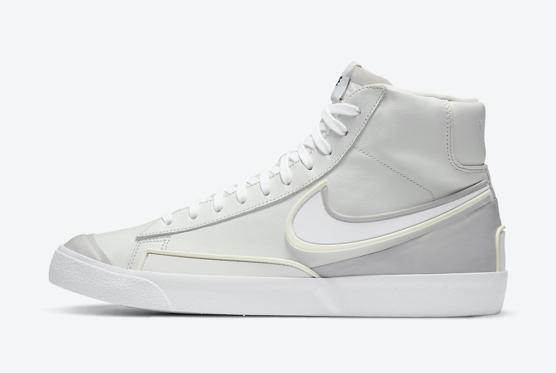 Nike Blazer Mid 77 Infinite White Sail Vast Grey DA7233-101 Release Date Info