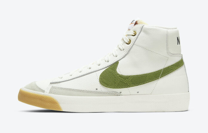 blazer mid asparagus snakeskin