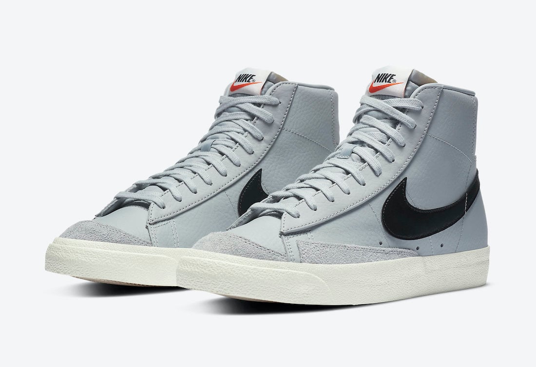 nike blazer mid gray