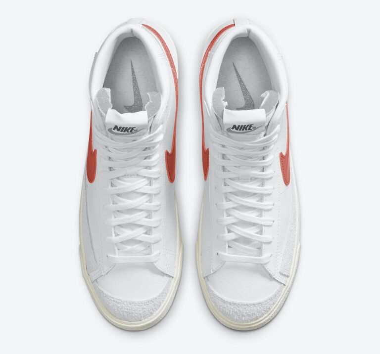 Nike Blazer Mid 77 Vintage White Mantra Orange BQ6806-110 Release Date ...