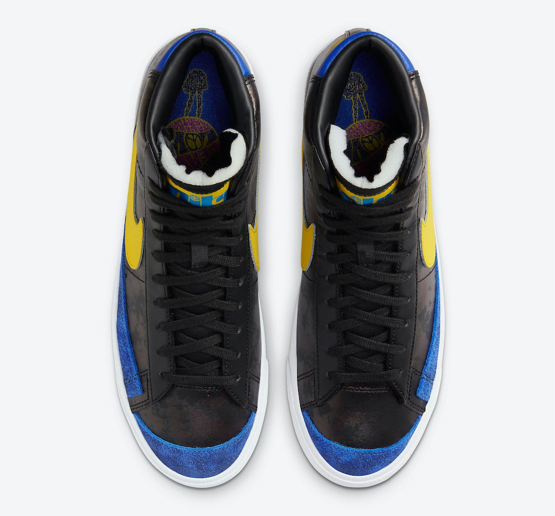 Nike Blazer Mid Peace, Love and Basketball DC1414-001 Release Date Info