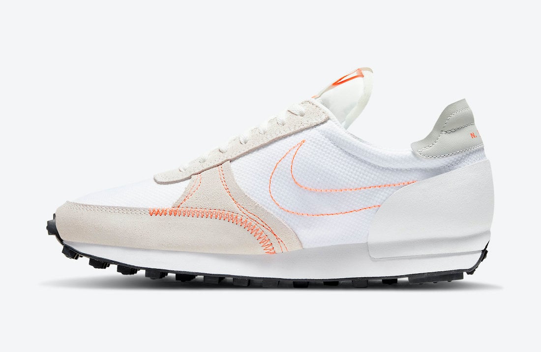 Nike Daybreak Type White Hyper Crimson DA7729-101 Release Date Info