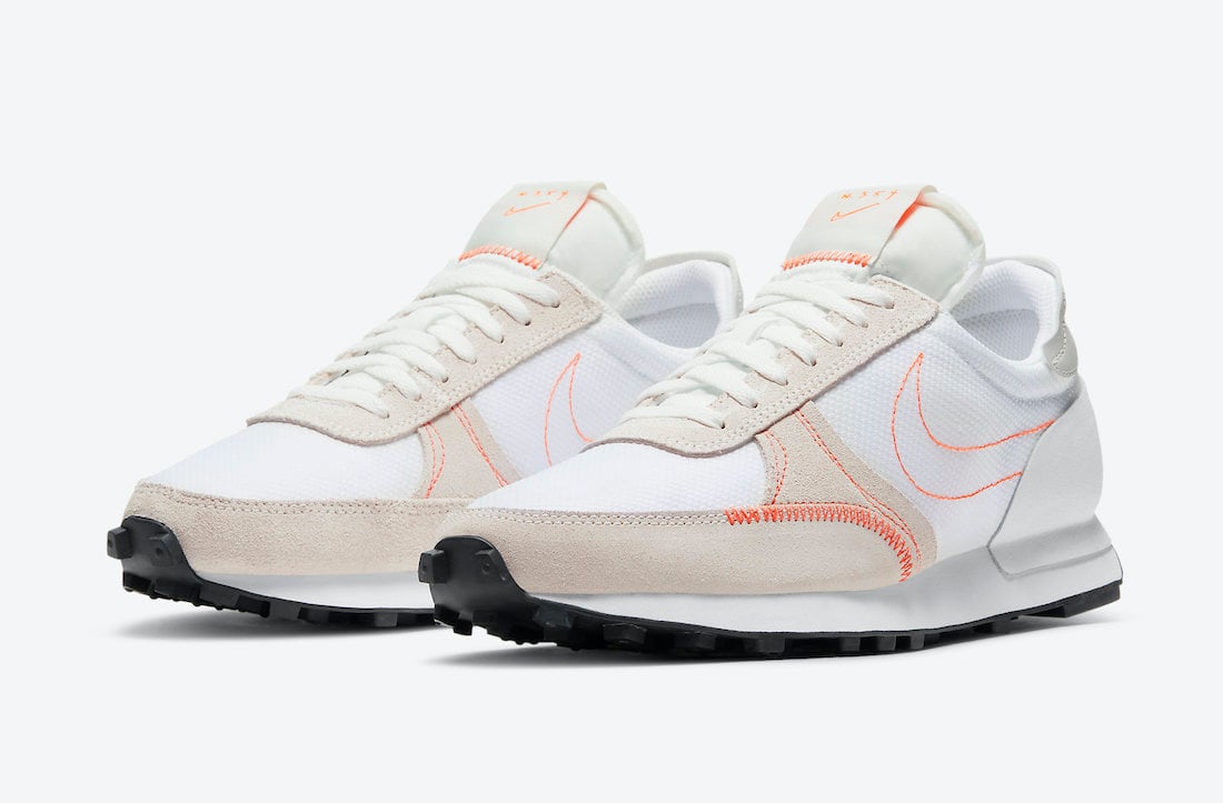 Nike Daybreak Type White Hyper Crimson DA7729-101 Release Date Info