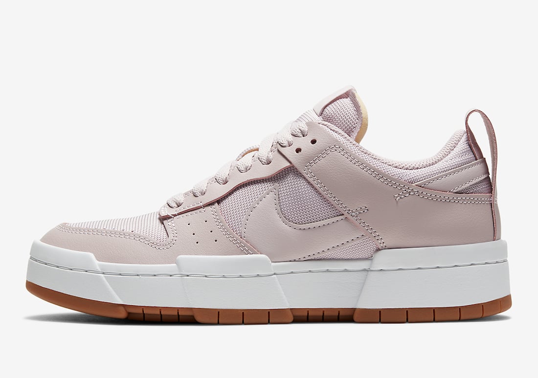 Nike Dunk Low Disrupt Dusty Pink Gum CK6654-003 Release Date Info
