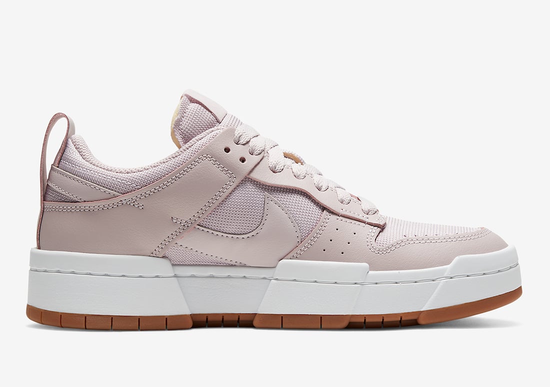 Nike Dunk Low Disrupt Dusty Pink Gum CK6654-003 Release Date Info