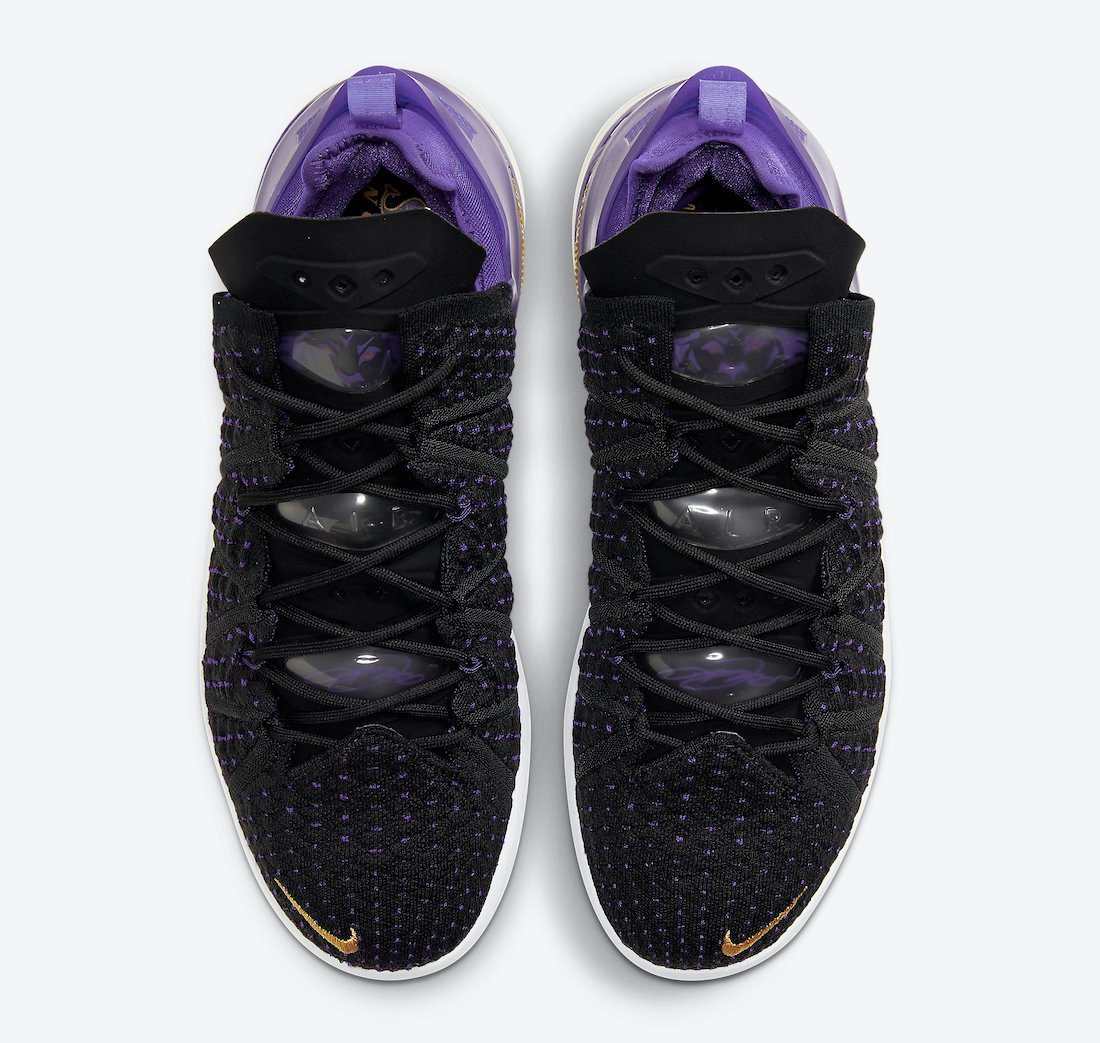 Nike LeBron 18 Lakers CQ9283-004 Release Date Info