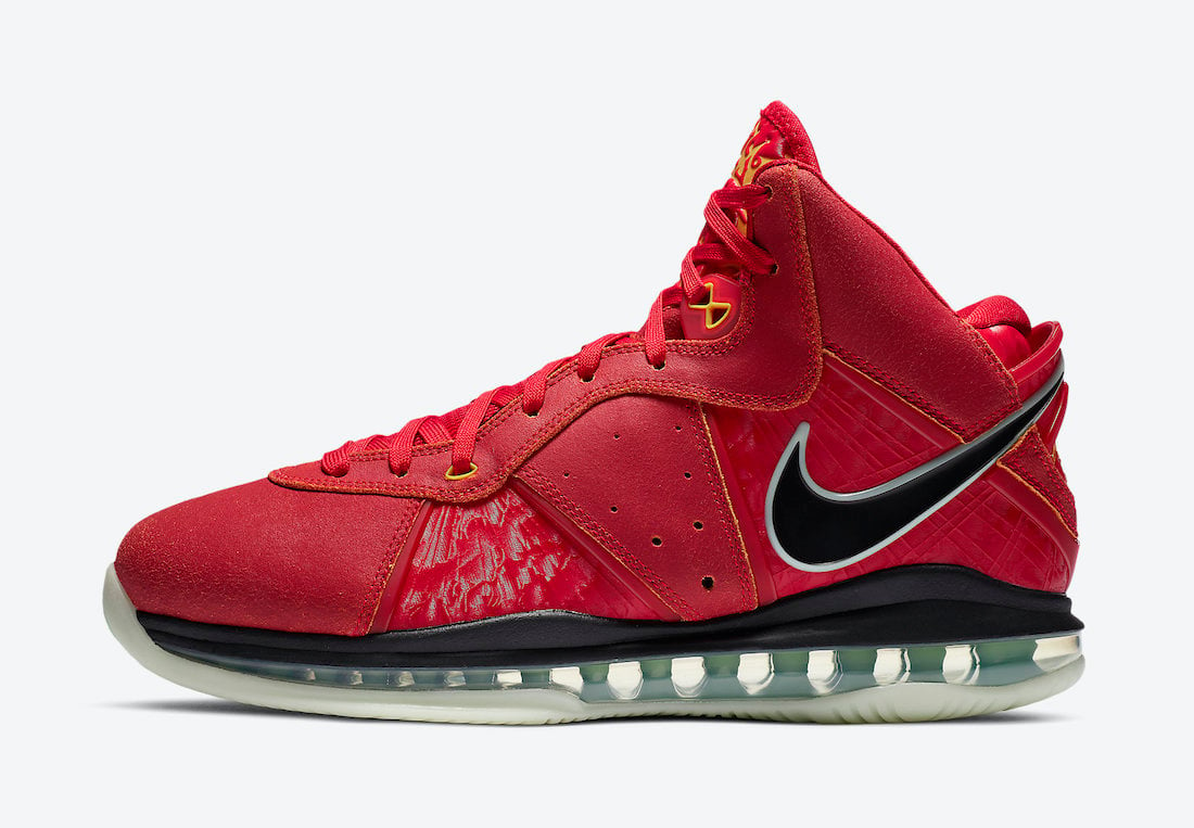 Nike LeBron 8 Gym Red CT5330-600 Release Info