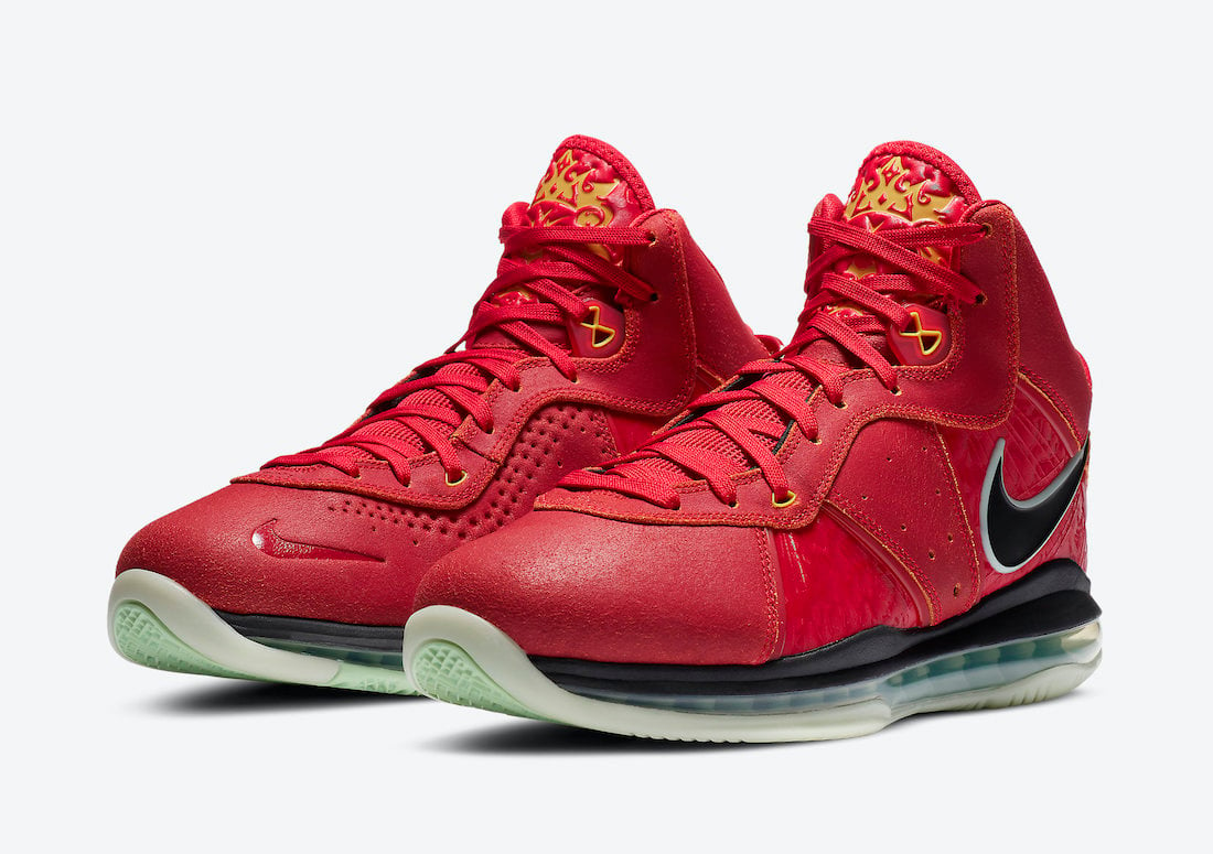 Nike LeBron 8 ‘Gym Red’ Official Images