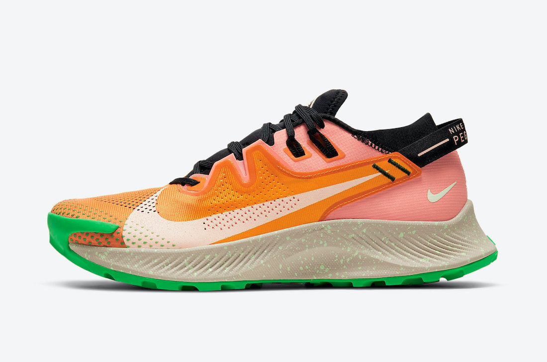 Nike Pegasus Trail 2 Orange Green CK4305-800 Release Date Info