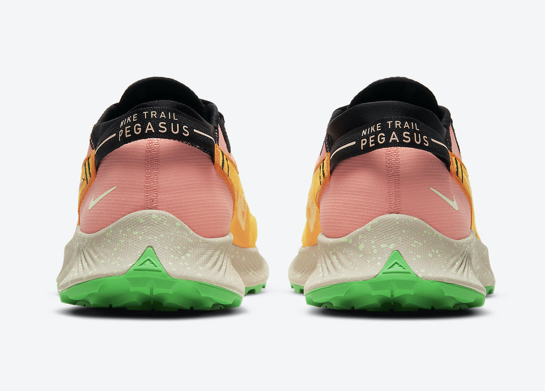 Nike Pegasus Trail 2 Orange Green CK4305-800 Release Date Info