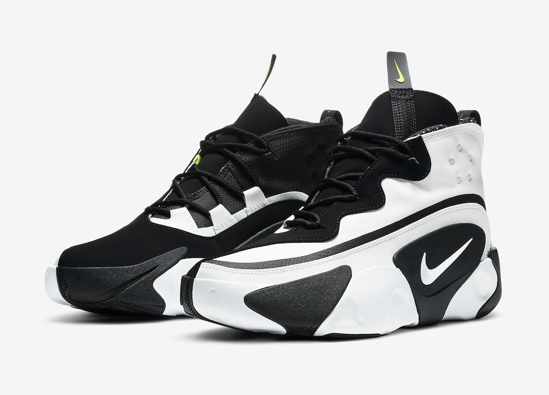 Nike React Frenzy White Black CN0842-100 Release Date Info