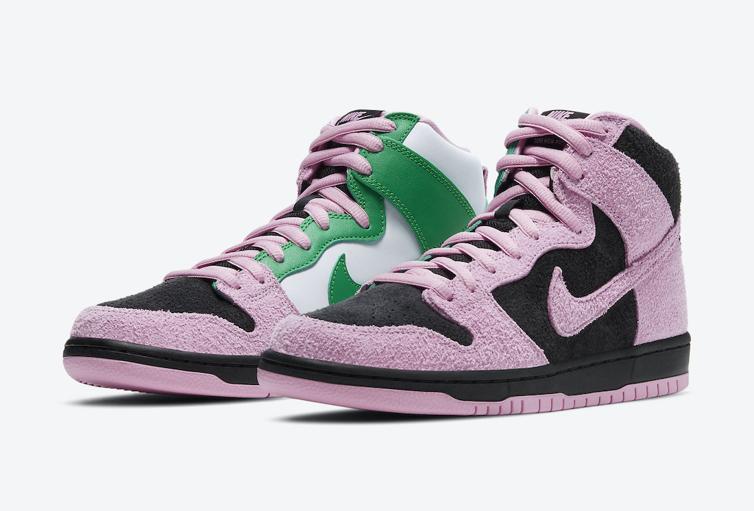 Nike SB Dunk High Invert Celtics CU7349-001 Release Date