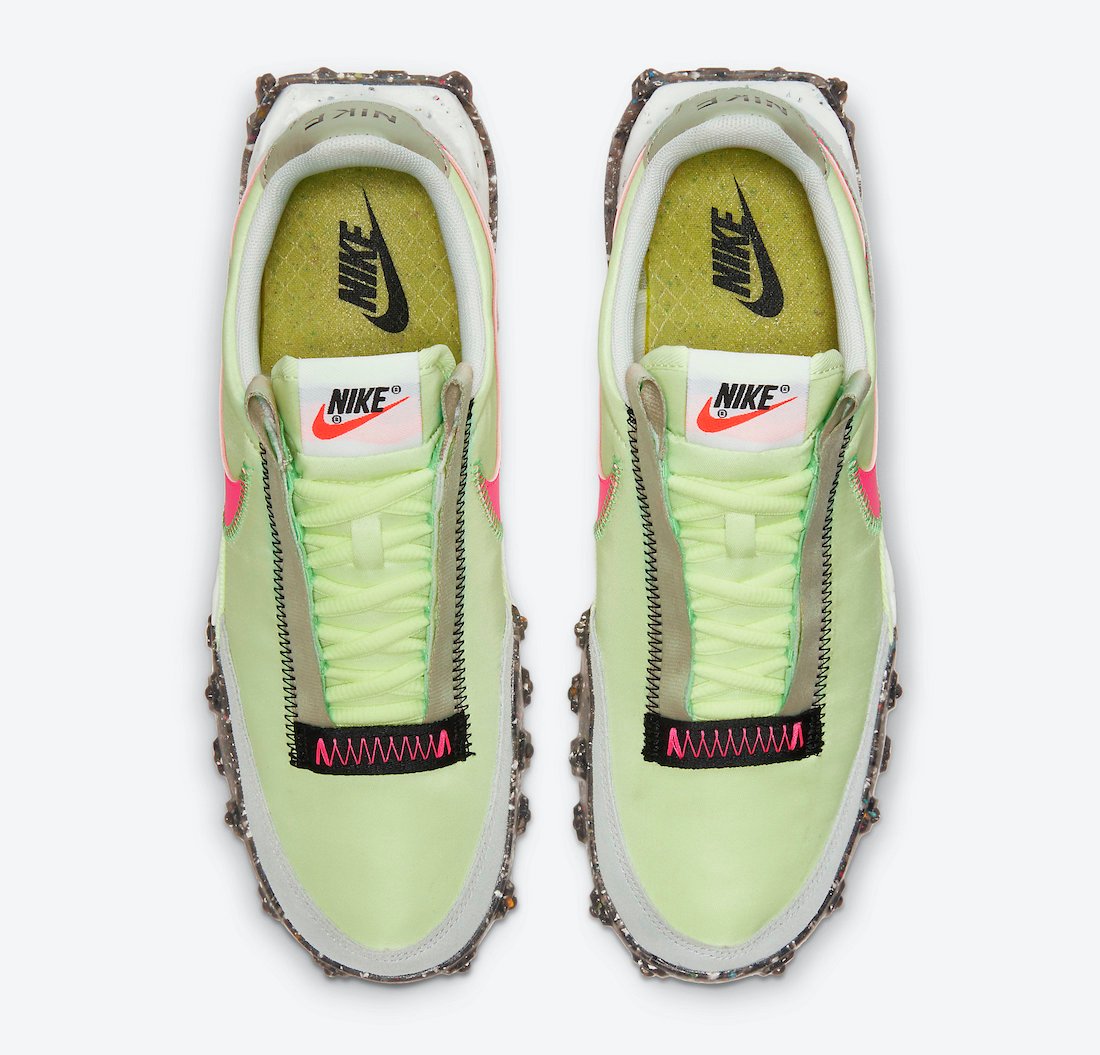 Nike Waffle Racer Crater Barely Volt CT1983-700 Release Date Info