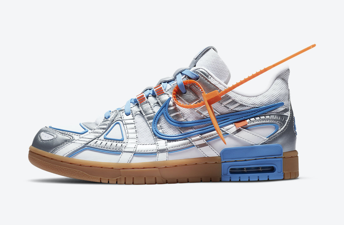 Off-White Nike Air Rubber Dunk University Blue CU6015-100 Release Date