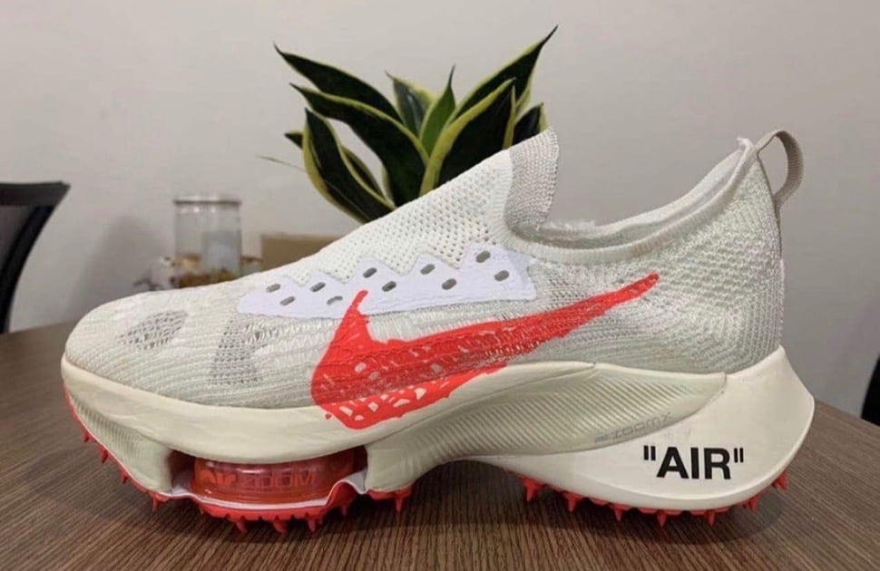 Off-White Nike Air Zoom Tempo NEXT% White Solar Red Release Date Info