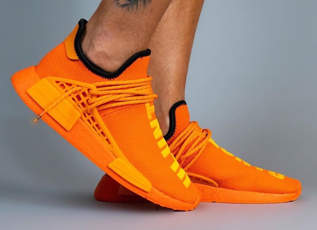orange and yellow adidas
