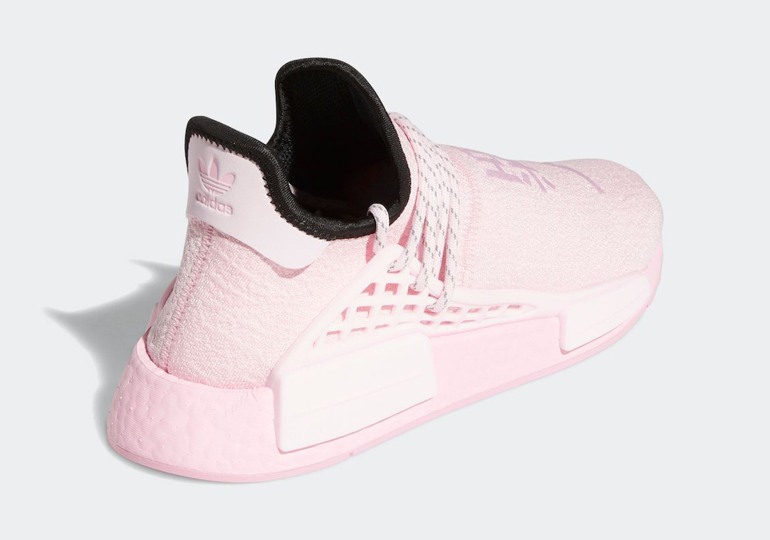 Pharrell adidas NMD Hu Pink GY0088 Release Date