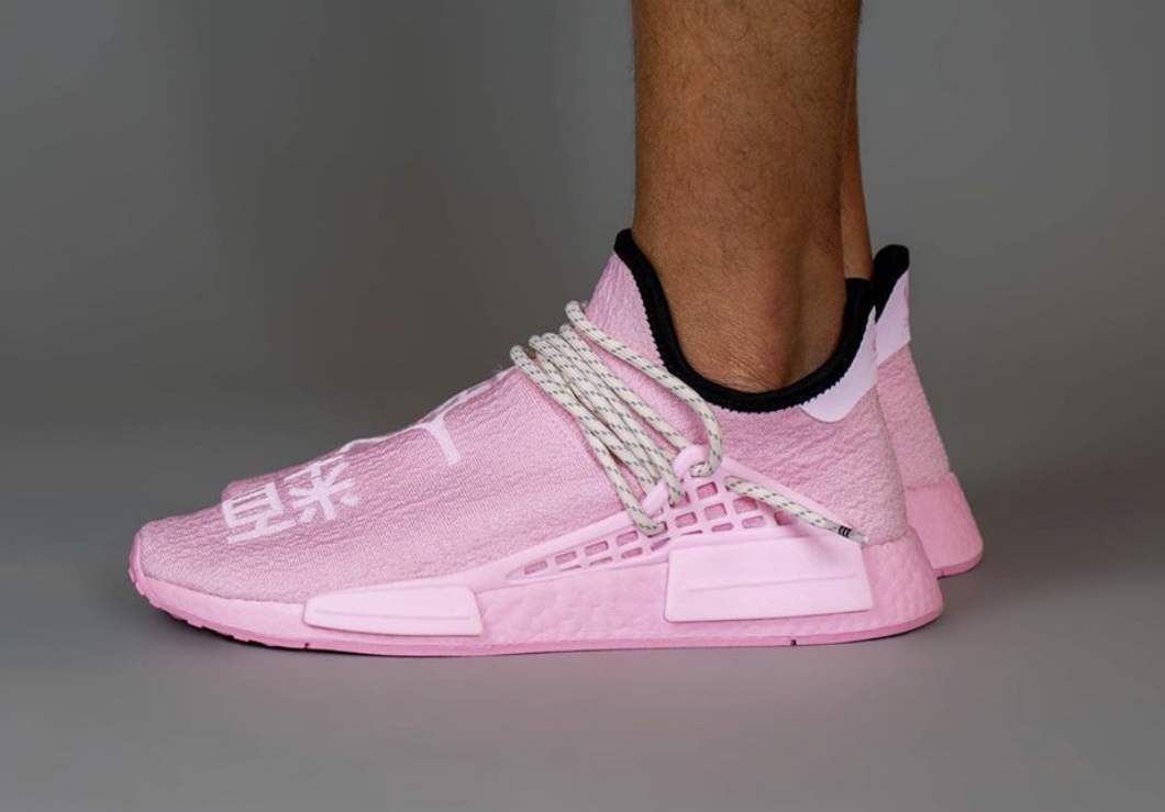 Pharrell adidas NMD Hu Pink GY0088 Release Date Info | SneakerFiles