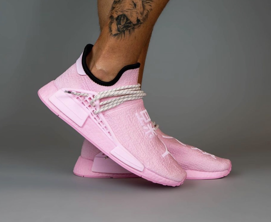Pharrell adidas NMD Hu Pink GY0088 Release Date Info