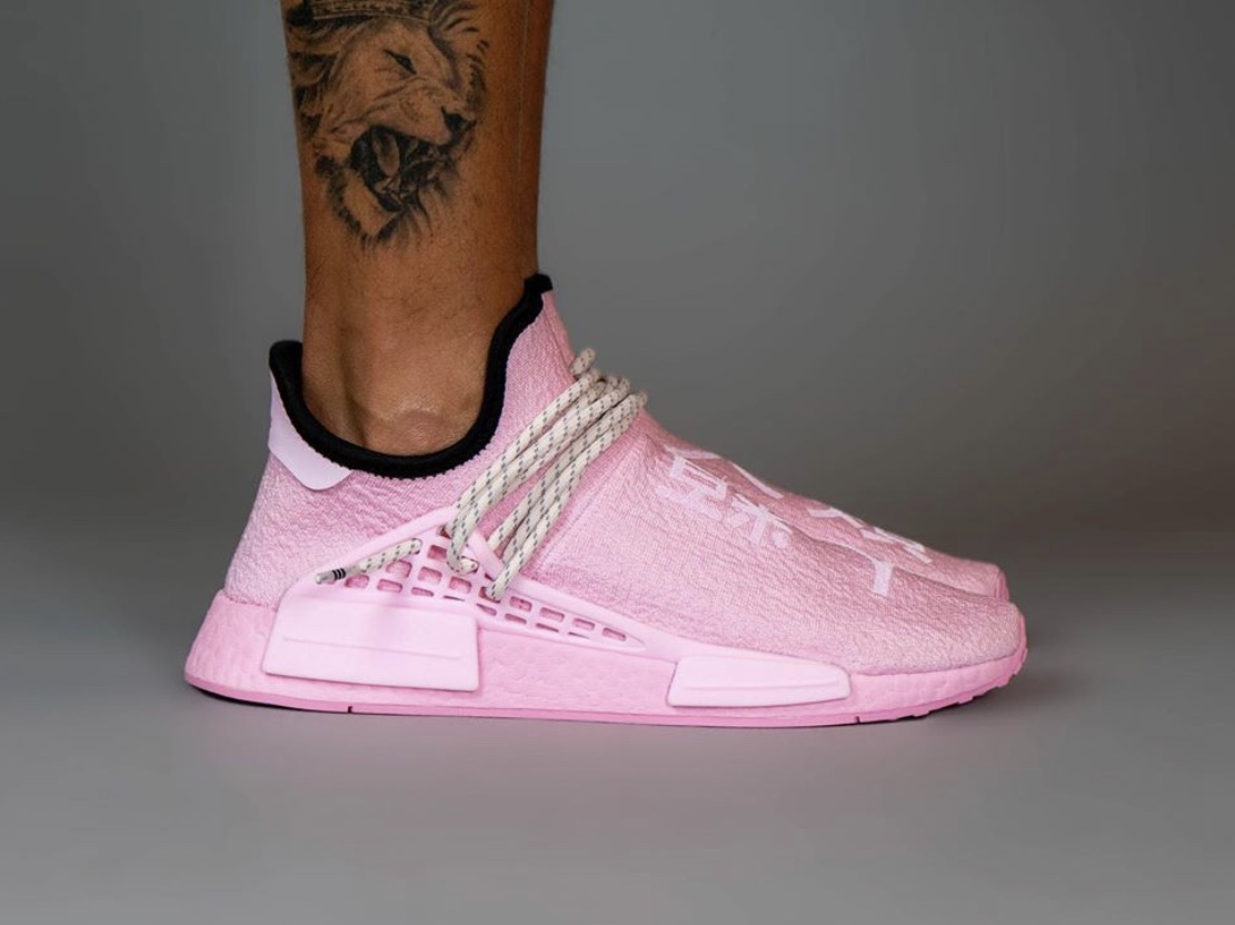 adidas pharrell hu pink