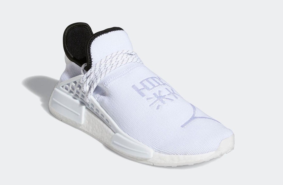 Pharrell adidas NMD Hu White GY0092 Release Date Info