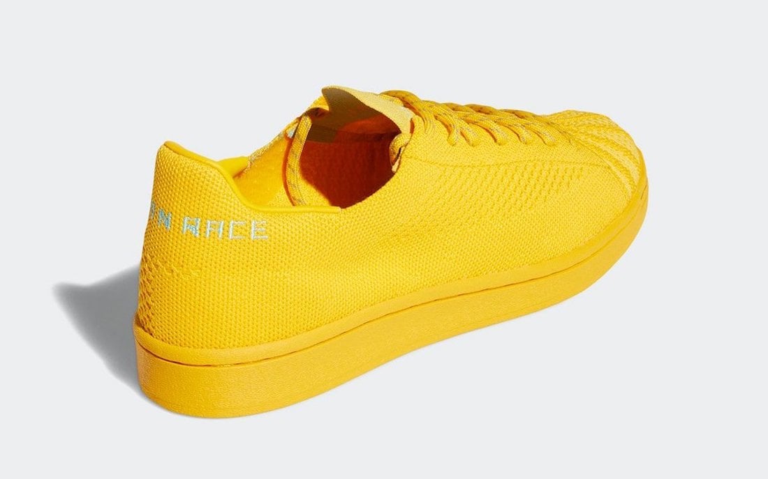 adidas superstar primeknit womens yellow
