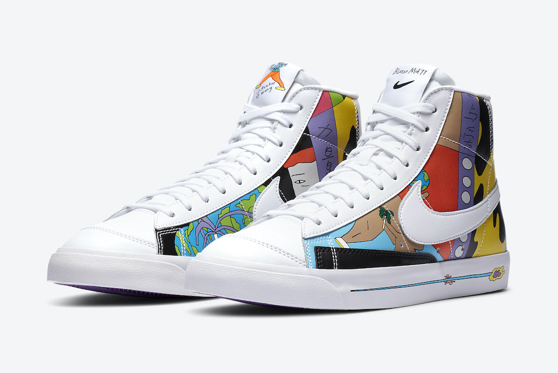 nike blazer pixel