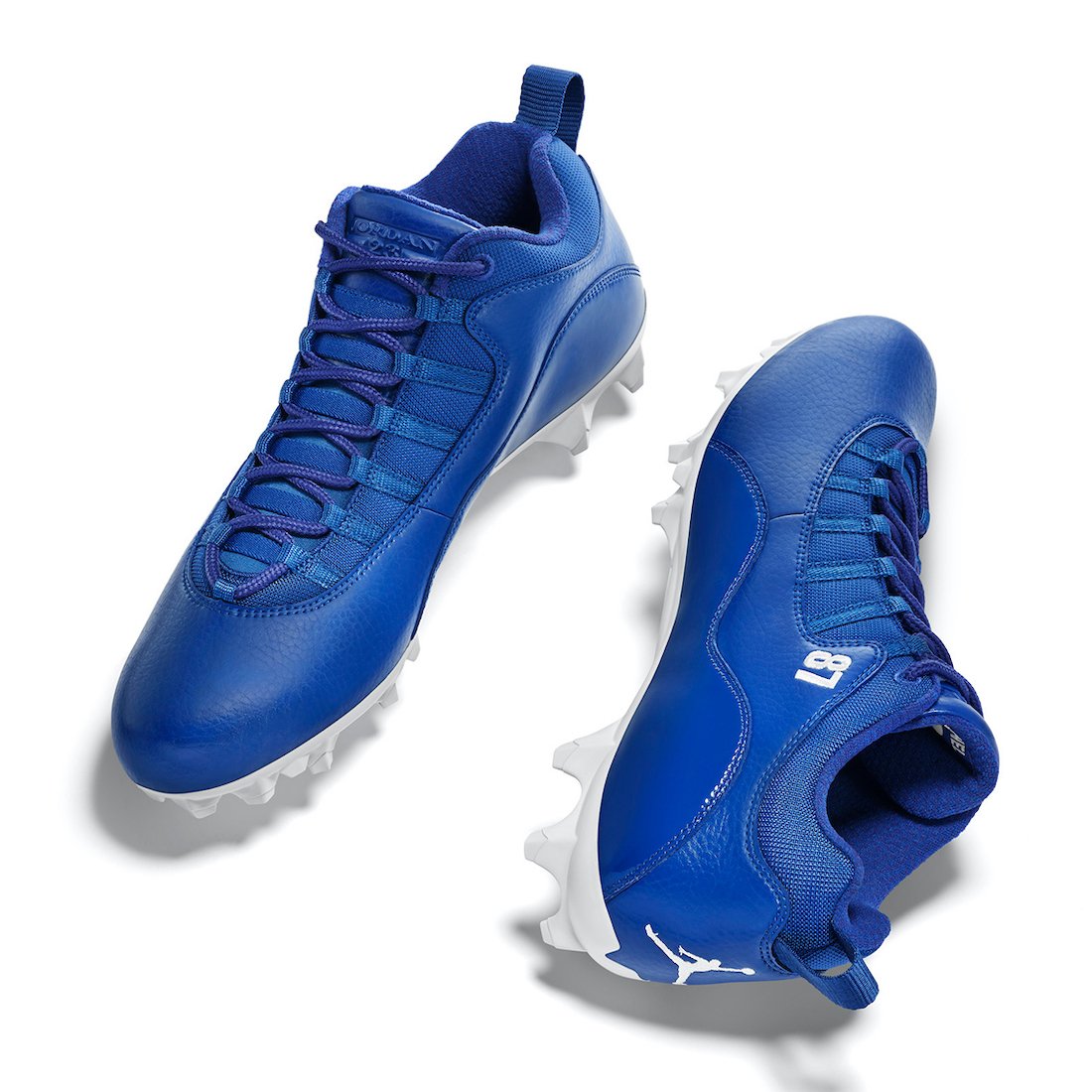 Sterling Shephard Air Jordan 10 NFL 2020 PE Cleats