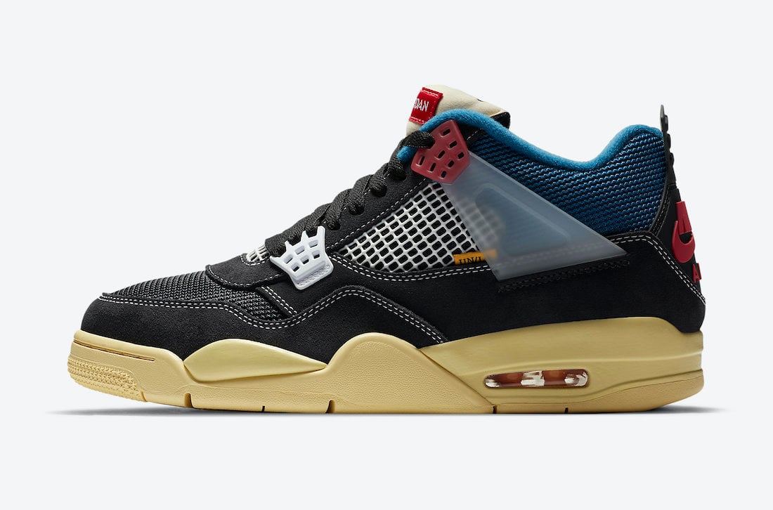 Union Air Jordan 4 Off Noir DC9533-001 Release Union Air Jordan 4 Off Noir DC9533-001 Release