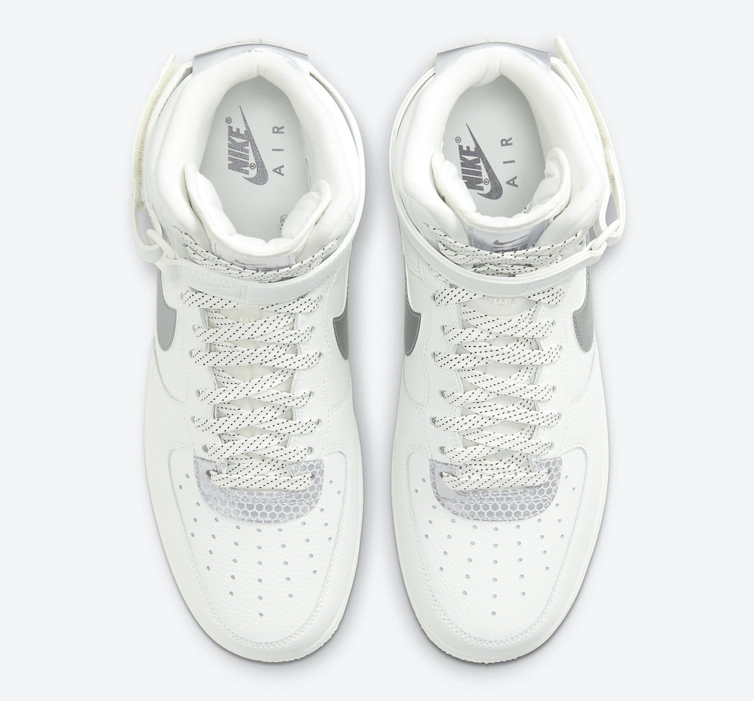 3M Nike Air Force 1 High White CU4159-100 Release Date Info