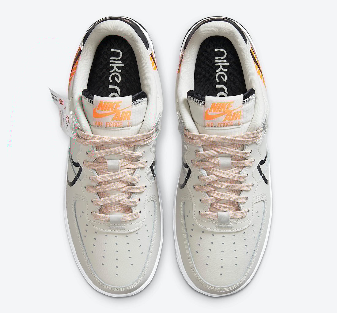 3M Nike Air Force 1 React CT3316-002 Release Date Info