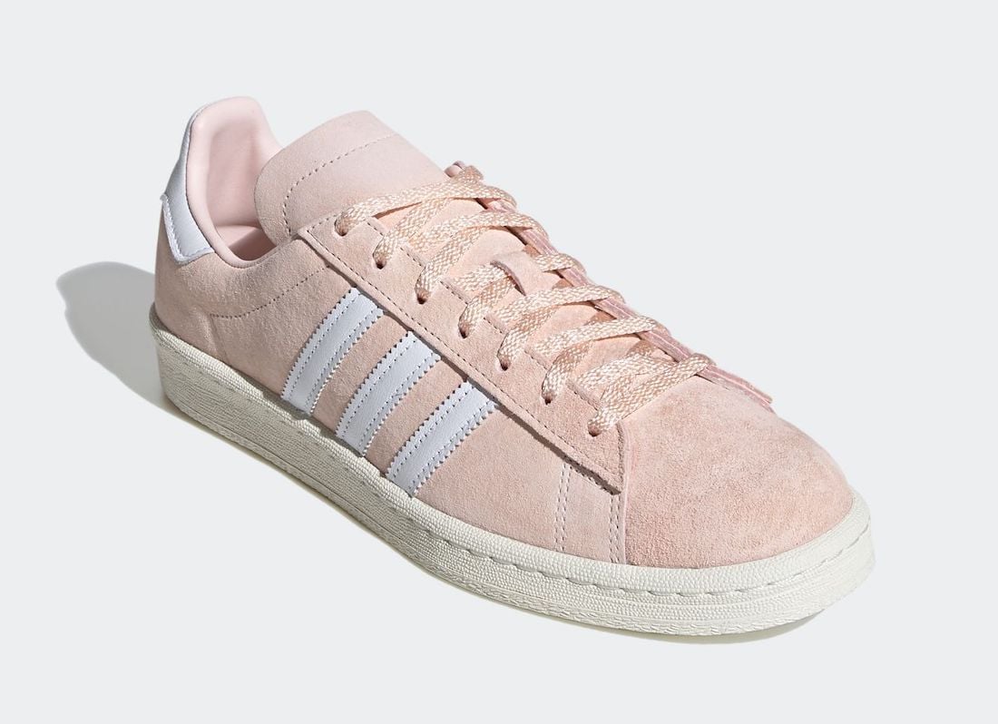 Adidas Campus 80s Pink Tint Fv0486 Release Date Info Sneakerfiles