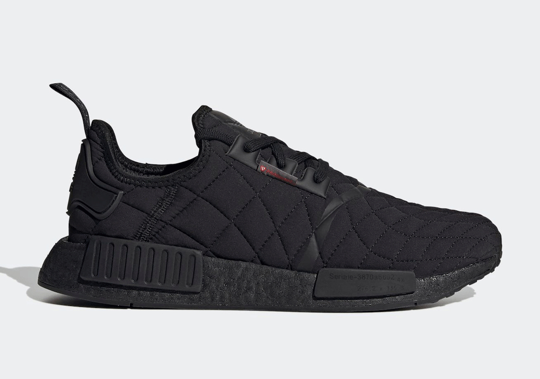 This adidas NMD R1 Features Quilted Uppers