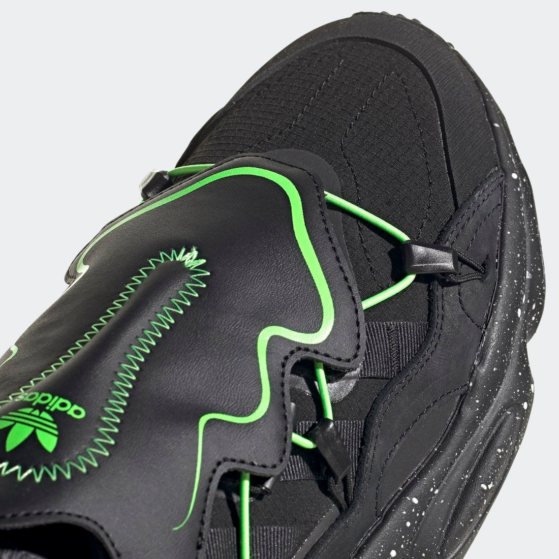 adidas Ozweego Black Green FZ1955 Release Date Info