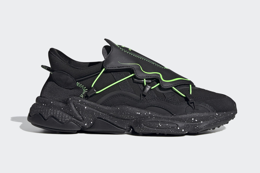 adidas Ozweego Black Green FZ1955 Release Date Info