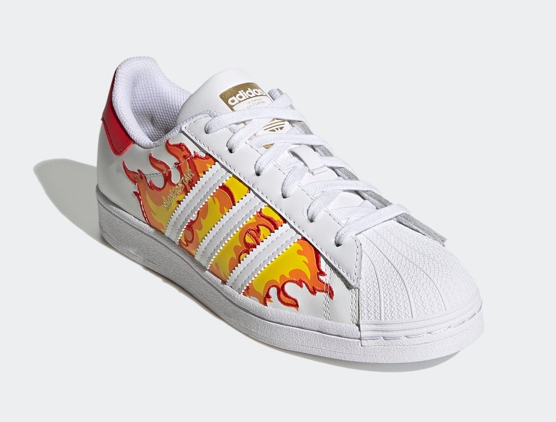 adidas Superstar Flames FZ4445 Release Date Info