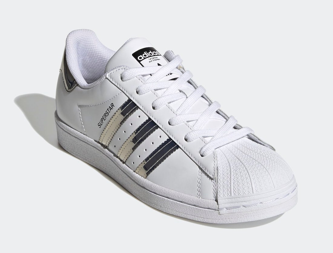 adidas Superstar White Silver Metallic FW3915 Release Date Info