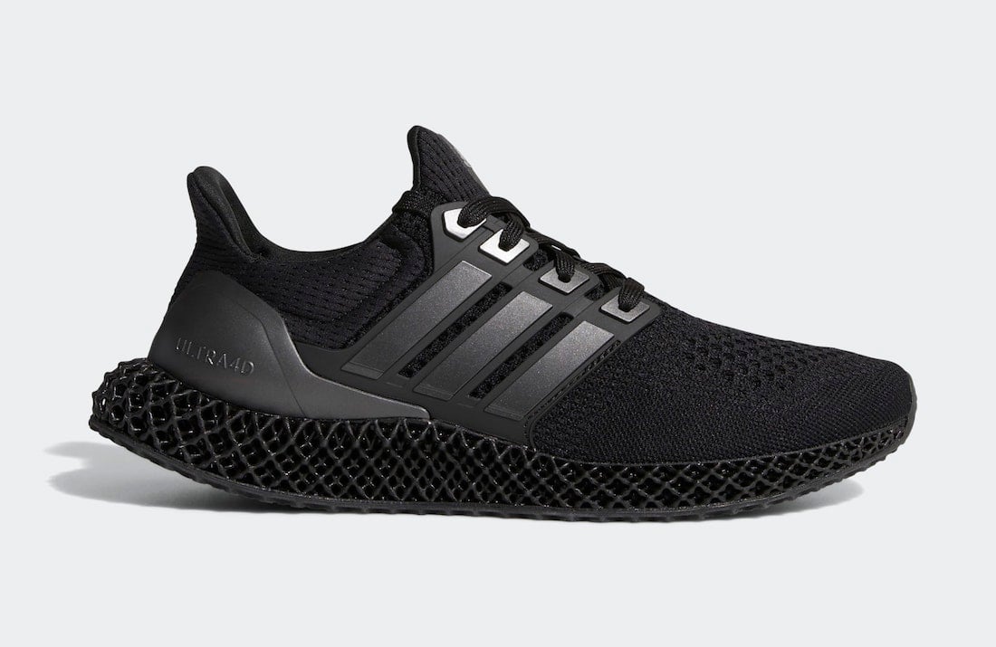 adidas triple black trainers