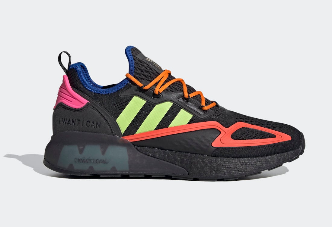 adidas ZX 2K Boost with Multicolor Highlights