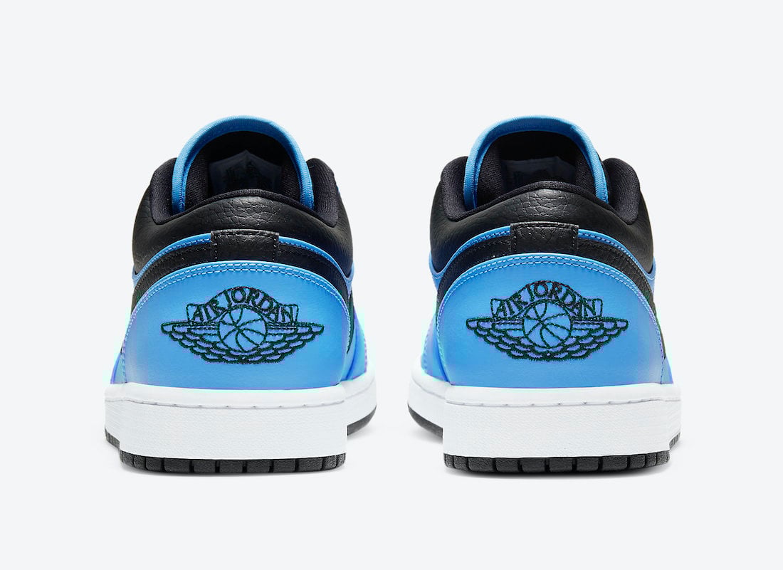 Air Jordan 1 Low University Blue Black 553558-403 Release Date Info