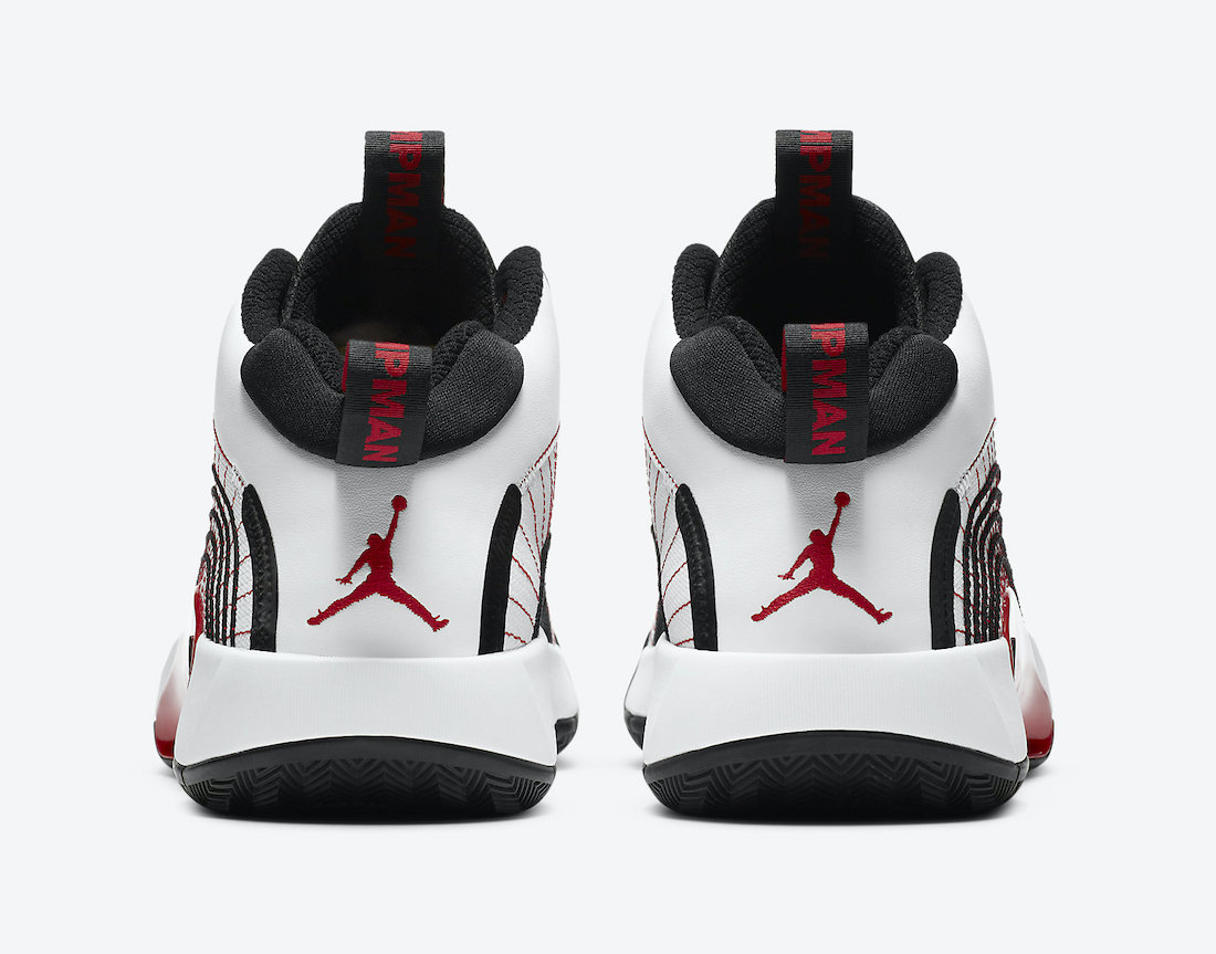 Jordan Jumpman 2021 PF White Black University Red CQ4229-100 Release Date Info