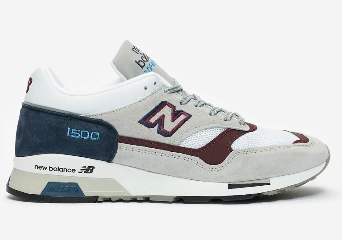 New Balance 1500 Made in England Grey Navy Burgundy M1500NBR Release Date Info
