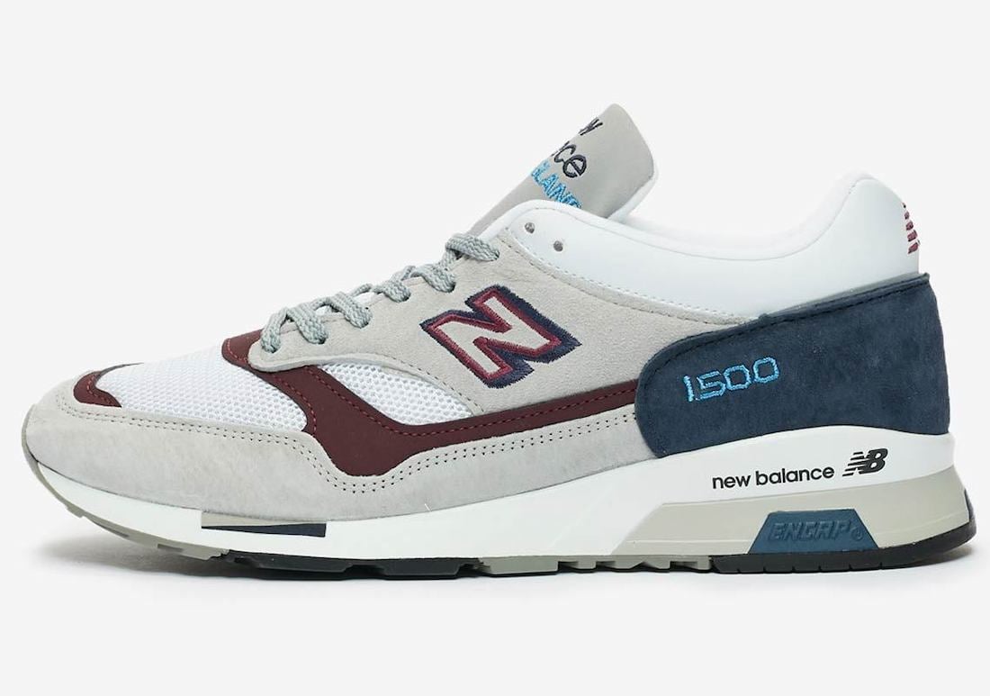 New Balance 1500 Made in England Grey Navy Burgundy M1500NBR Release Date Info