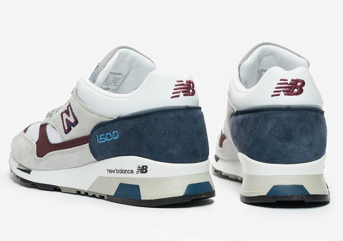 New Balance 1500 Made in England Grey Navy Burgundy M1500NBR Release Date Info