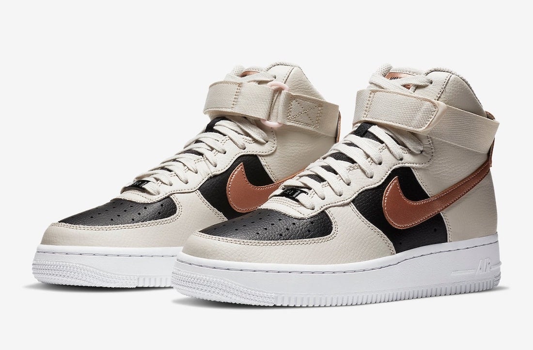 nike air force 1 high beige