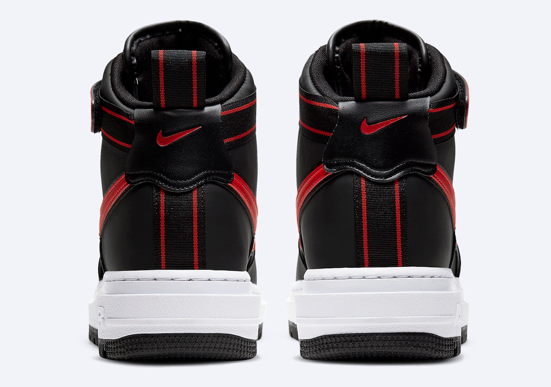 Nike Air Force 1 High Winter Boot Black Red White DA0418-002 Release Date Info