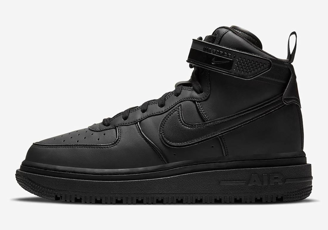 Nike Air Force 1 High Winter Boot Triple Black DA0418-001 Release Date Info