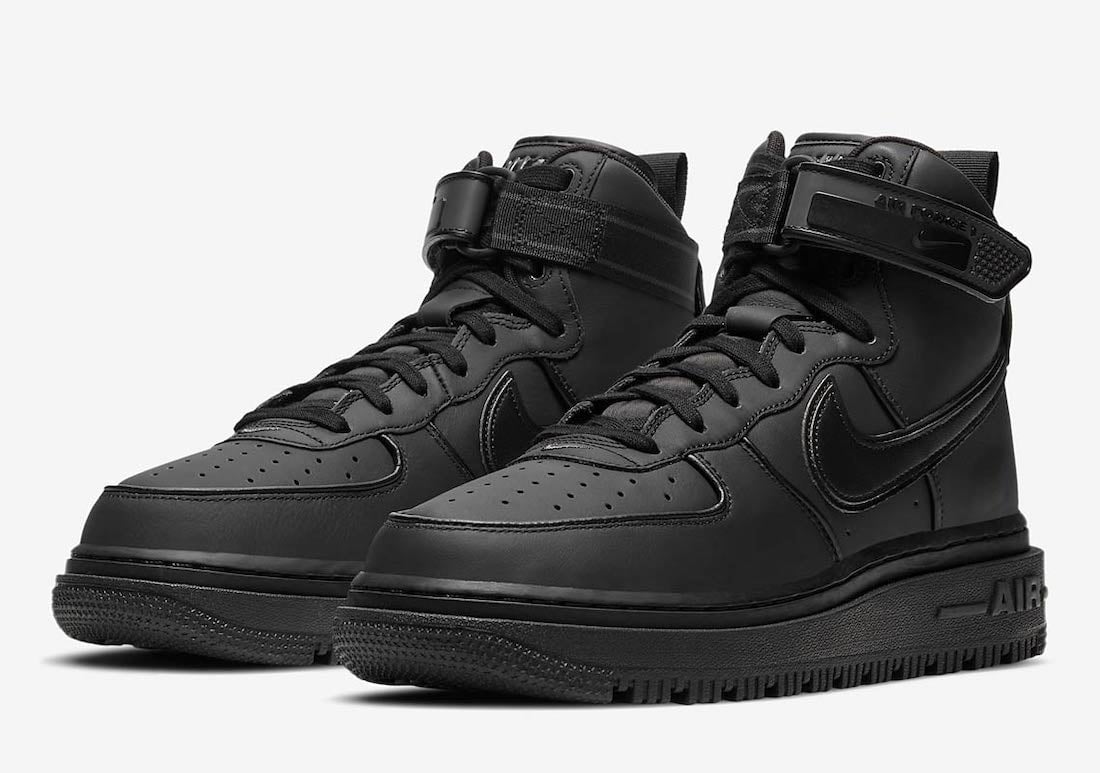 Nike Air Force 1 High Winter Boot Releasing in ’Triple Black’